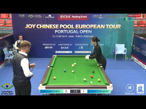 Mika Immonen VS Ben Rowland - Final - 2019 Joy Chinese Pool Euro Tour Portugal Open