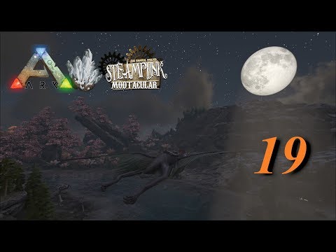 Ark Crystal Steampunk - Ep19 - Building & Alpha hunting!