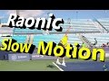 Milos Raonic Slow Motion 1st Serve, Forehand and Backhand (Cincinnati 2014)