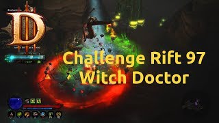 Diablo 3 - Challenge Rift - Challenge 97 - Witch Doctor - Success