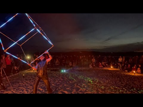 Salamandra Fireshow 30.04.2022 at Strandbar Görlitz