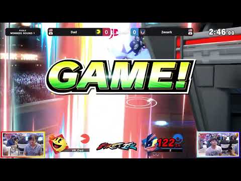 Zeoark (Greninja) vs Dad (Pac-Man) - Fire & Ice #18 Winners Round 1