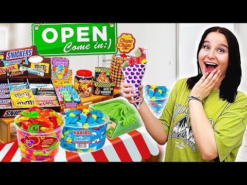 Mein eigener KIOSK zuhause !😱🍭(eigener Laden in der Küche) - Celina