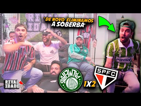 React Palmeiras 1x2 São Paulo | Highlights | Goals | Brazilian Cup