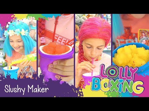 Lollyboxing 23 - Slushy Maker (výroba ledové tříště)