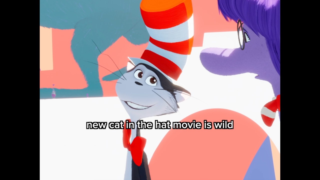 He might tell a joke, but he’ll never tell a lie! #TheCatInTheHat