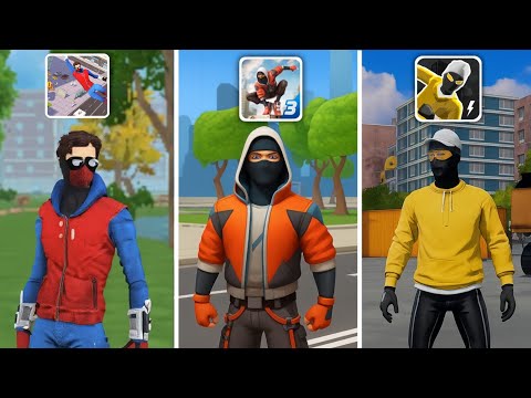 Spider Fighter 3 Vs Spider Fuser Vs Spider Fighting 🤯🔥 Which Games Is Best 