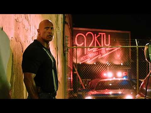 Dwayne Johnson caught in a shootout