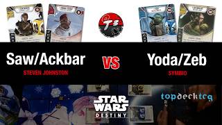 eSaw & eAckbar vs eYoda & eZeb