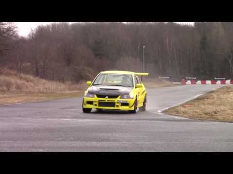 I Power Stage Bednary 2017 - Daniel Flis - Mitsubishi Lancer EVO VIII