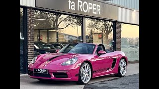 Porsche Boxster 718   Registered:2023(73)