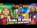First Time Broke 74 Winning Streak Of Nayan Asin 😱 Aditech Vs Nayan Asin 🤬 गुस्सा हो गया ||