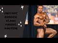 Jared Keys 2019 NPC Border Klash Posing Routine