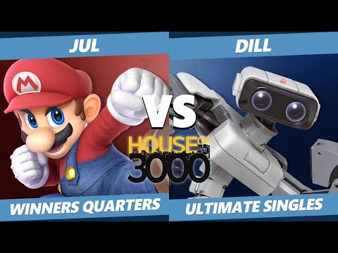 Smash Ultimate Tournament - Jul (Mario) Vs. Dill (ROB) SSBU Xeno 174 Winners Quarters