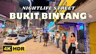 Download lagu [4K HDR] Bukit Bintang Nightlife Street KL | Jalan Alor Street Food | Kuala Lumpur Night Walk (2025) mp3