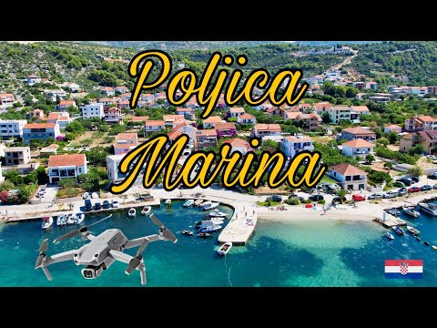 Poljica - Marina ,Croatia ,  DJI Mavic Air 2S,  holiday drone video 4 K , 2024
