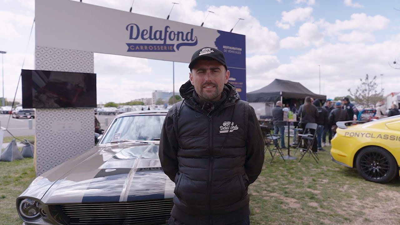 Ludovic Delafond restaure et fabrique des Ford Mustang pour des clients passionnés