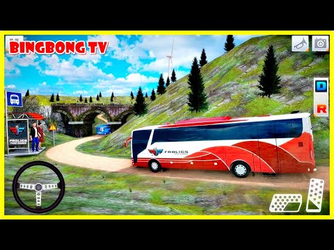 Modern Bus Parking 3D - Offroad Bus Simulator | Bus Driving Game | Andorid Gameplay | Bus Games