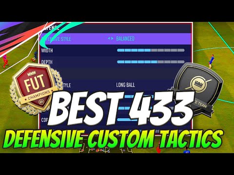 BEST META 433 CUSTOM TACTICS/INSTRUCTIONS (POST PATCH) | FIFA 21 ULTIMATE TEAM BEST FORMATION GUIDE