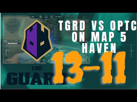 The Guard vs Optic Gaming Map 5: Haven Full Highlights | VCT NA Challengers Stage 1 | Grand Final
