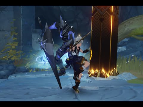 The Black Serpents in Chasm | Genshin Impact