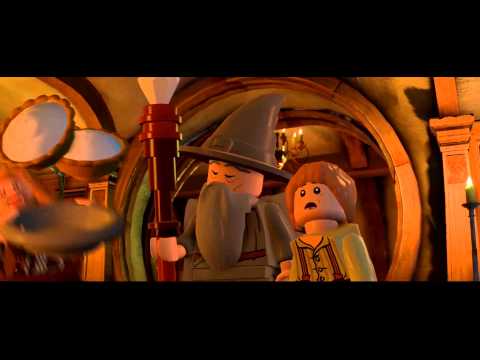 LEGO Hobbit - Part 2 - GANDALF'S BIG TRICK!! Lego Hobbit The Video Game Gameplay Walkthrough HD