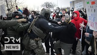 Protesters Clash with ICE Agents in Minneapolis Outside Federal Building After Fatal Shooting | AC1N