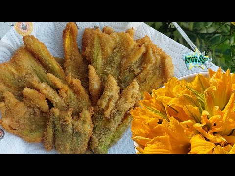 Ricetta: fiori di zucca impanati e fritti in padella