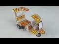 How To Make Matchbox E Rickshaw Diy Matchbox Car Homemade Project