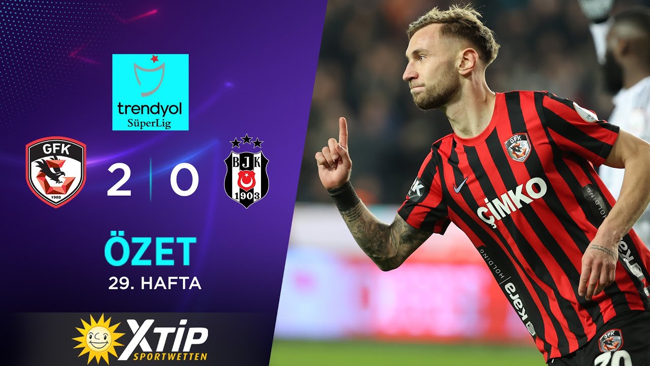 Gaziantep F.K. vs Beşiktaş highlights