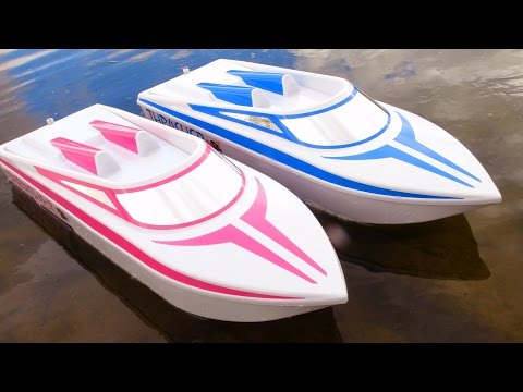 RC ADVENTURES - JEMS NEW 6S LiPO "Pretty in Pink" THRASHER UNBOXiNG! Streamline RC JET BOAT