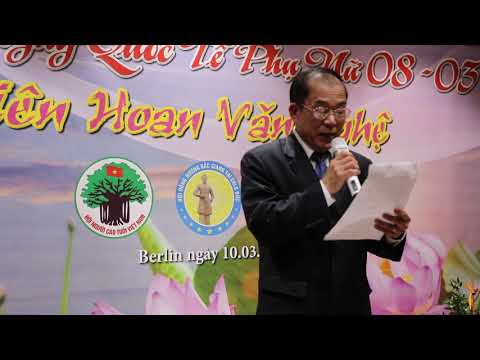 8.3: ÔNG LÊ XUÂN ĐÍNH HỘI NGƯỜI CAO TUỔI CHÚC MỪNG CHỊ EM