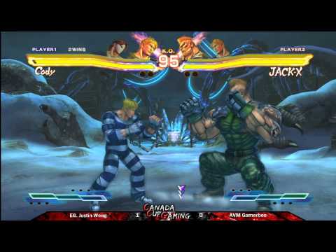 Justin Wong vs Gamerbee - Canada Cup Gaming 2012 SFXT