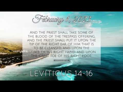 The reading of LEVITICUS 14-16