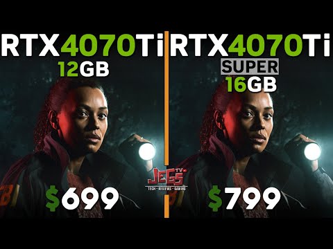 RTX 4070 Ti vs RTX 4070 Ti Super | Tested in 15 games