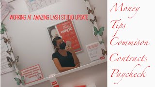 WORKING AT AMAZING LASH STUDIO UPDATE PT.2