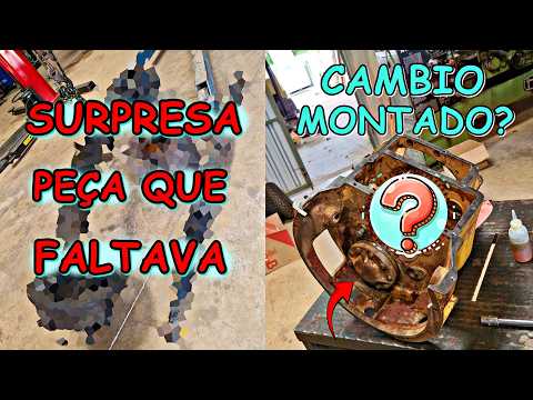 I RAN OFF TO GET THE MISSING PART FOR THE EXCAVATOR TO MOVE ⚙️🔩🛠️ THE GEARBOX WILL BE ASSEMBLED 😱