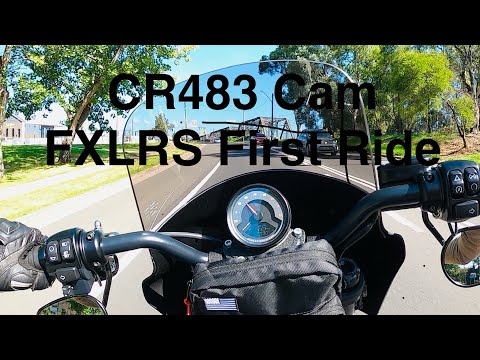 CR483 Cam/Tuned and First Ride impressions - Harley Davidson FXLRS 117
