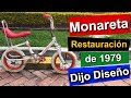 Bicicletas Clasicas, restauracion de una Bicicleta, monareta Mirin de 1979 (Monark)