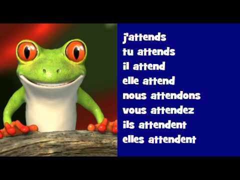Conjugaison musicale # Indicatif Présent # Verbe = attendre