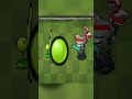 Giant Mouth PeaShooter vs Zombie #Shorts