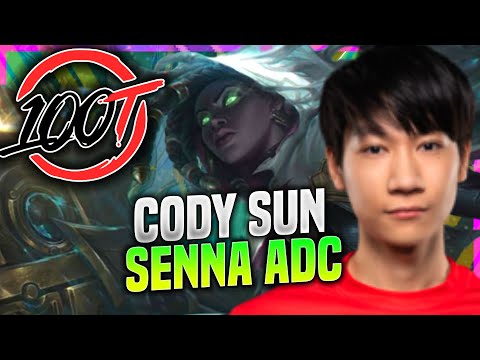 WHEN CODY SUN PICKS SENNA! - 100T Cody Sun Plays Senna ADC vs Jhin! | Challenger TV