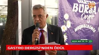 GASTRO DERGİSİ'NDEN ÖDÜL