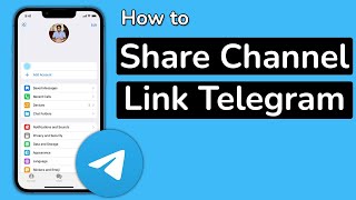 How to share a Telegram channel link?