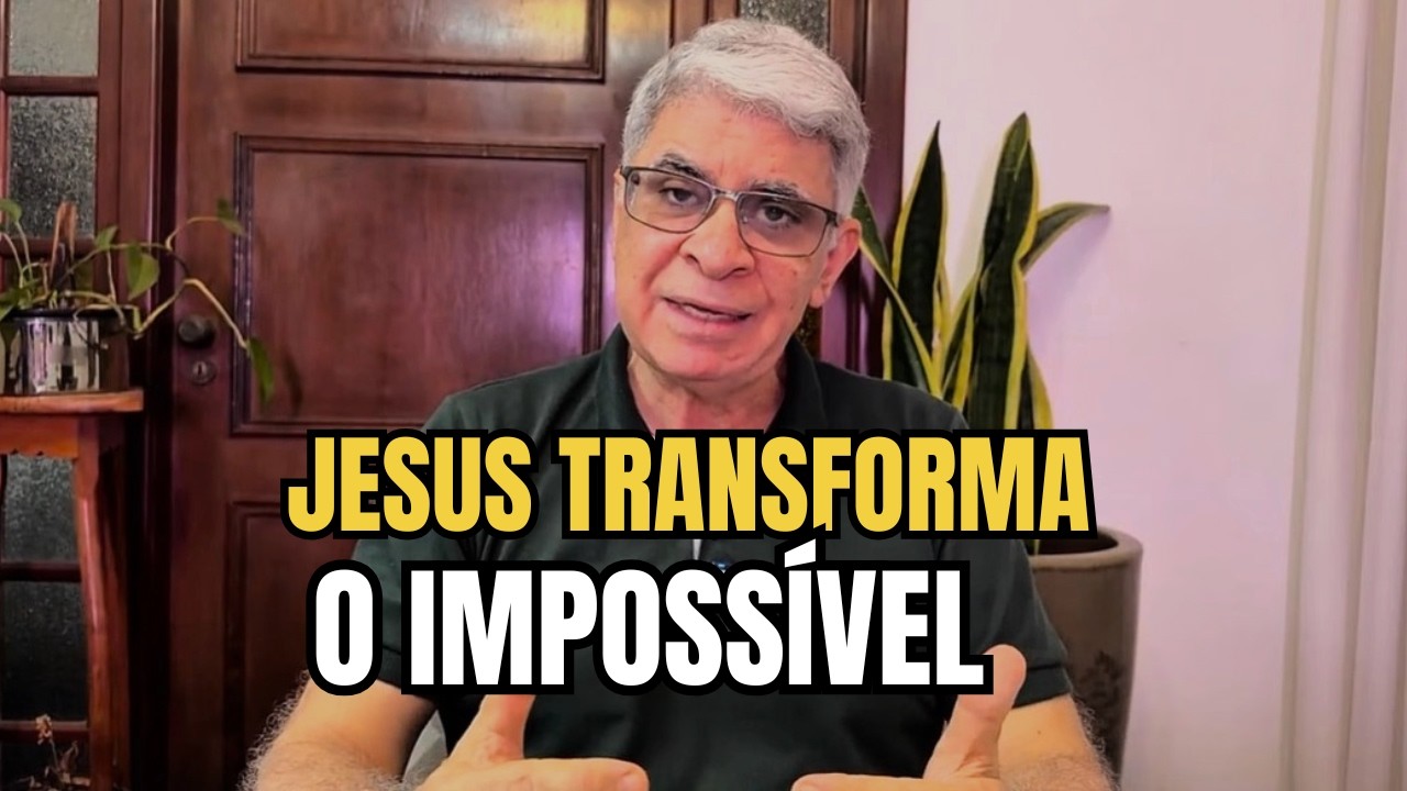 O MILAGRE COMEÇA NAS MÃOS DE JESUS - Minuto com Deus de Hoje