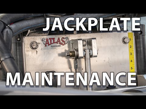 How to Clean your ATLAS Jack Plate (DO NOT ADD GREASE)