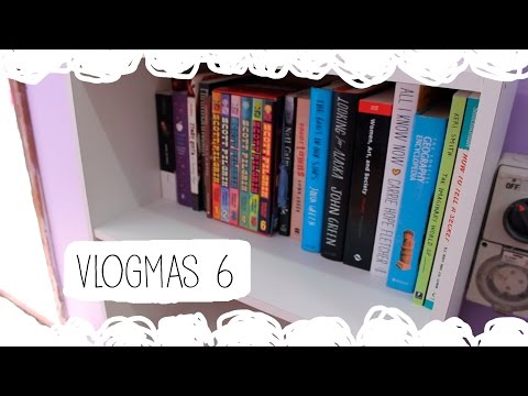 Book Shelf Tour: Part 1 - Vlogmas 6