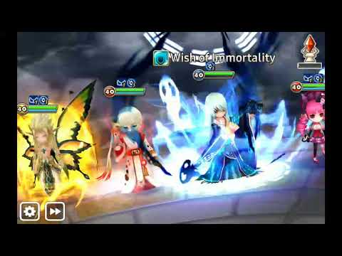 Battle against the 3 skogul in arena summoners war