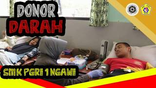Donor Darah SMK PGRI 1 NGAWI