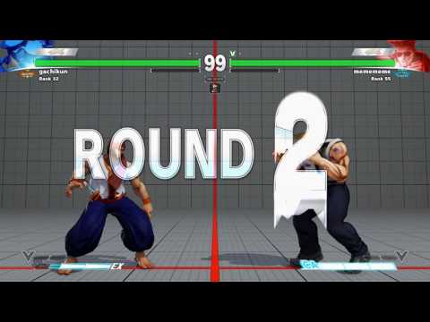 SFV~ Guile (Diago Umehara) vs. Rashid (gachikun) HD 11